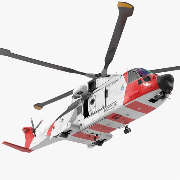 agustawestland aw101 612 norwegian 3D
