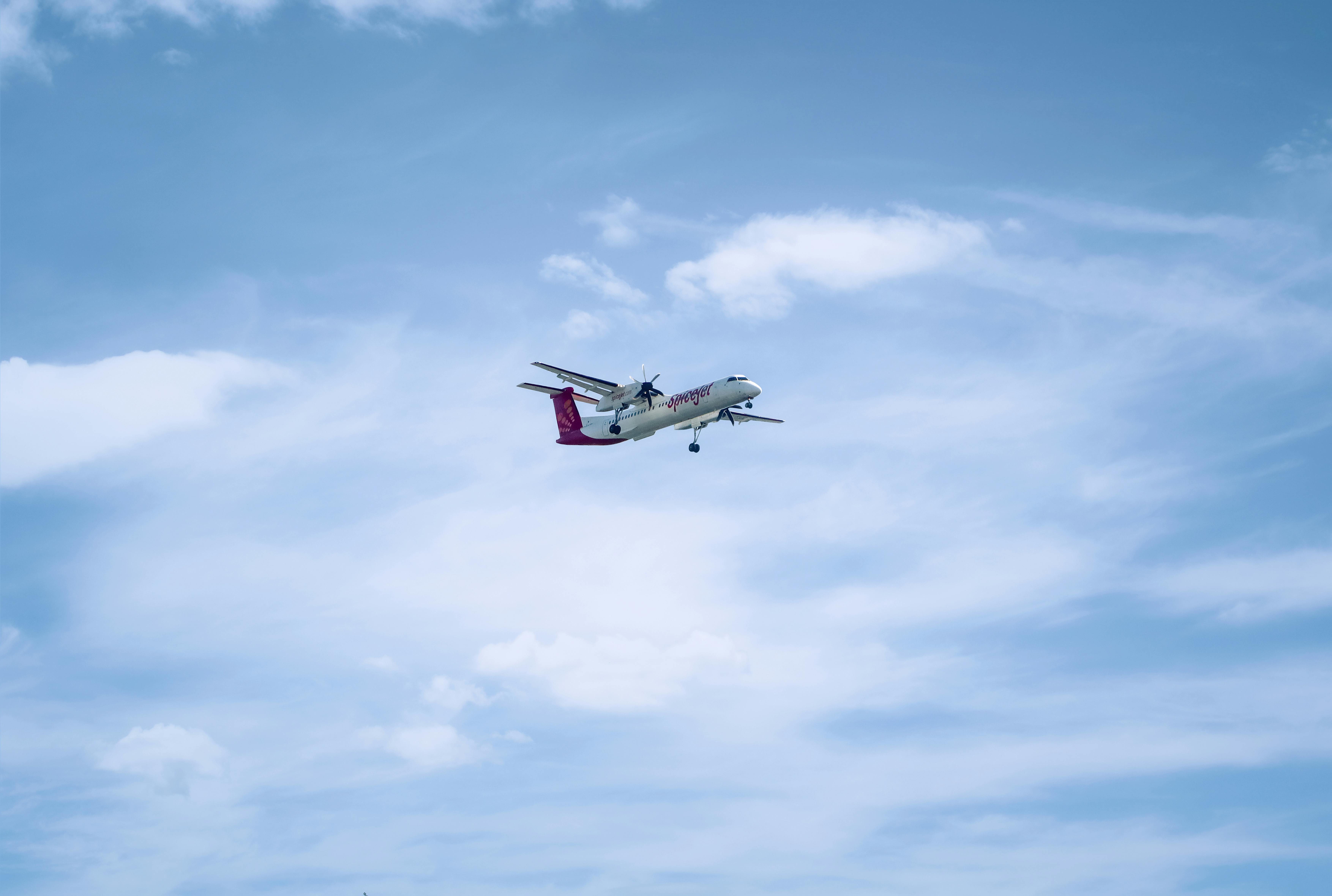 airplane flying in the sky
