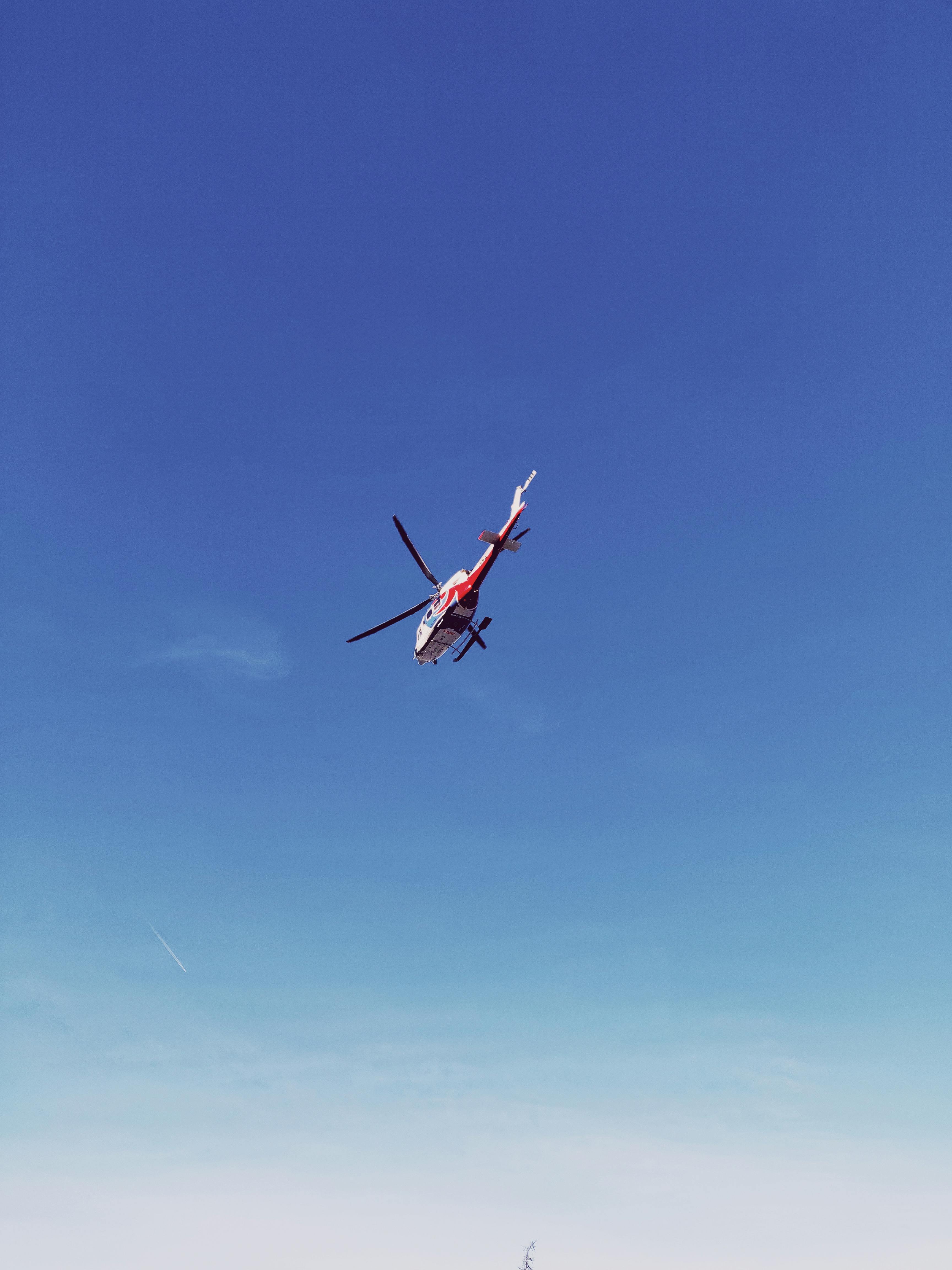 photo of helicopter
