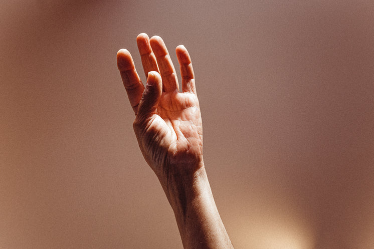 Hand Reaching To Light Leaks