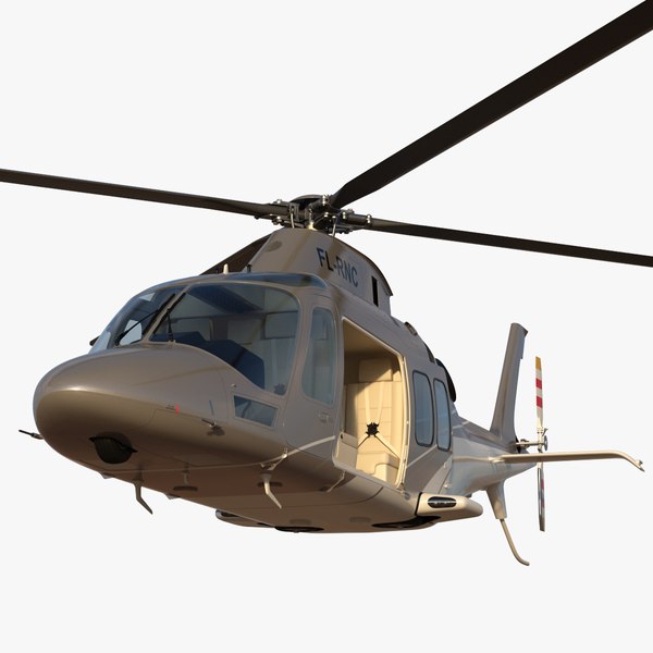 3D agusta aw109s grand rigged