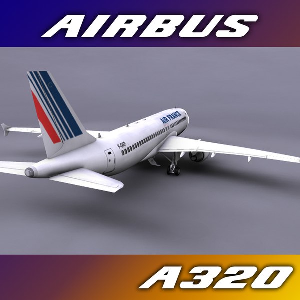 airbus a320 air france 3ds