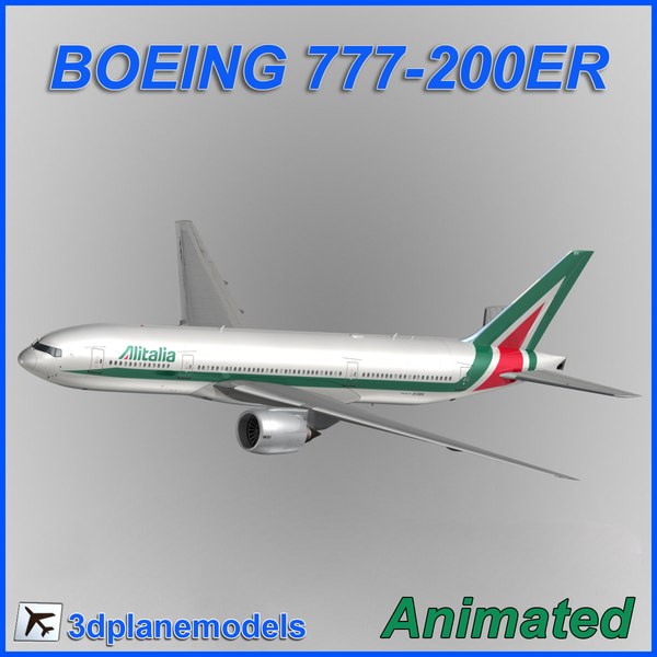 3ds max boeing 777-200er