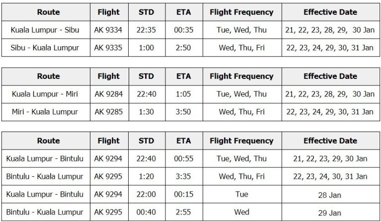 Deal: AirAsia offers fixed-fare CNY flight tickets to East Malaysia from RM149 - SoyaCincau